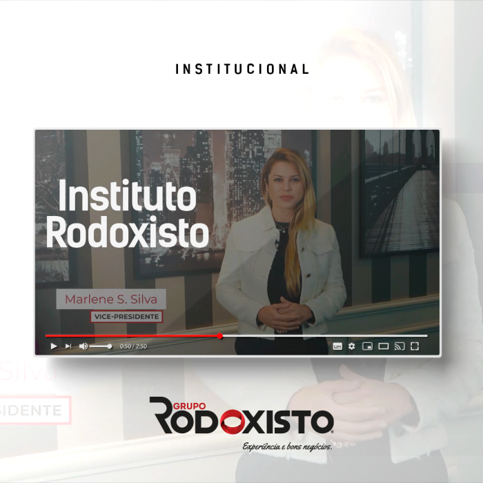 RODOXISTO – VÍDEO INSTITUTO RODOXISTO